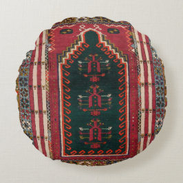 Coussins Ronds Oriental Antique Kilim Rug
