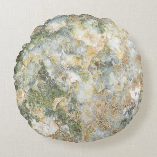 Coussins Ronds Outre du granit blanc (Devant)