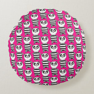 Coussins Ronds Panda Kids