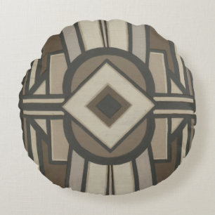 Coussins Ronds Panneau neutre déco II
