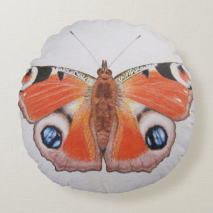 Coussins Ronds Papillon de paon 2012