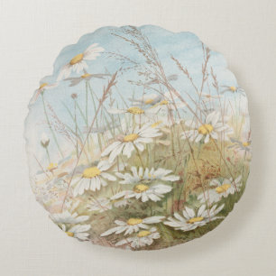 Coussins Ronds "Pâques apporte le printemps naissant" 