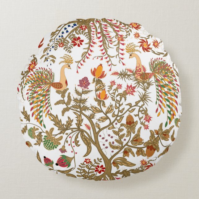 Coussins Ronds Paradiesvögel, Vögel (Devant)