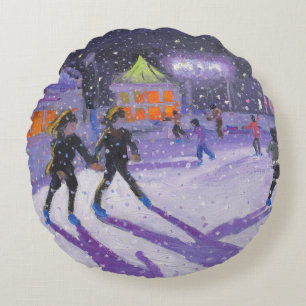 Coussins Ronds Patineurs Derby 2014 de nuit