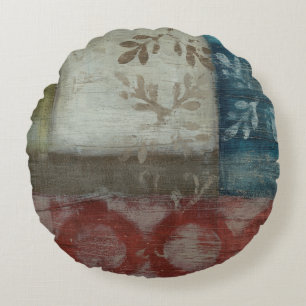 Coussins Ronds Patrimoine Abstrait II