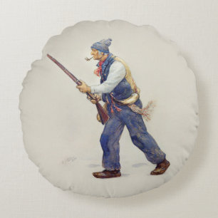 Coussins Ronds Patriote Québec Rébellion 1837-1838 Henri Julien