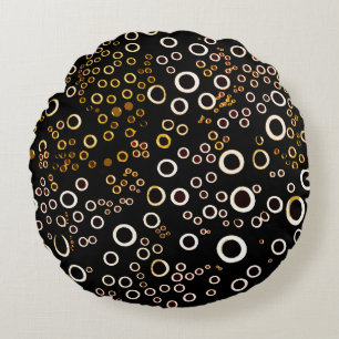 Coussins Ronds Patterns de Cute