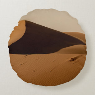 Coussins Ronds Paysage désertique de dunes de sable
