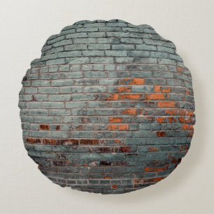 Coussins Ronds Peinture murale grise