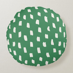 Coussins Ronds Perdre Mark Leaf Green
