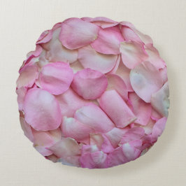Coussins Ronds Pétales roses