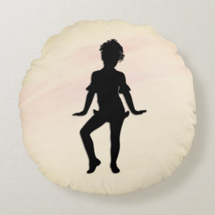 Coussins Ronds Petit Danseuse Fraîche