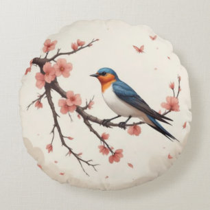 Coussins Ronds Petit oiseau
