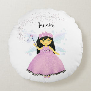 Coussins Ronds Petite fée princesse
