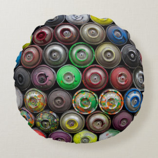 Coussins Ronds Pile de butane