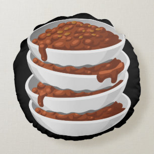 Coussins Ronds Piment de Glitch