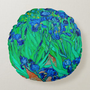 Coussins Ronds PixDezines van gogh iris/st. remy