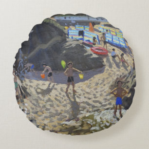 Coussins Ronds Plage St Ives de Porthmeor de cascade