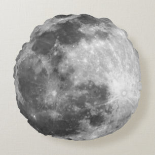 Coussins Ronds Pleine lune lunatique