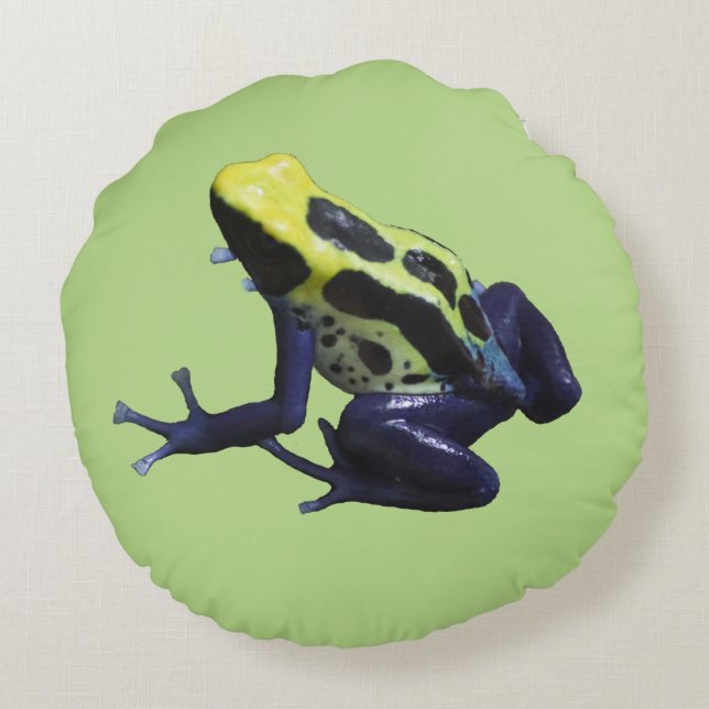 Coussins Ronds Poison grenouille (Dos)