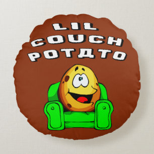 Coussins Ronds Pomme de terre Lil Couch