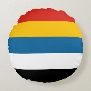 Coussins Ronds porcelaine vieux drapeau symbole pays histoire de