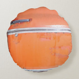 Coussins Ronds porte de voiture antique orange