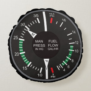 Coussins Ronds Pression de dépliage du tableau de bord et flux d