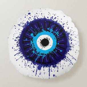 Coussins Ronds Protection des yeux malveillants