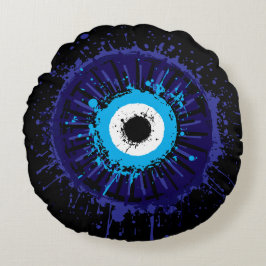 Coussins Ronds Protection des yeux malveillants
