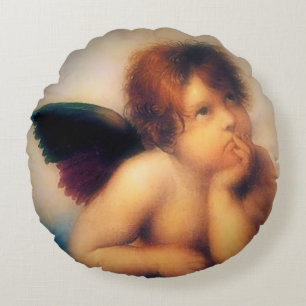 Coussins Ronds Putti Angel