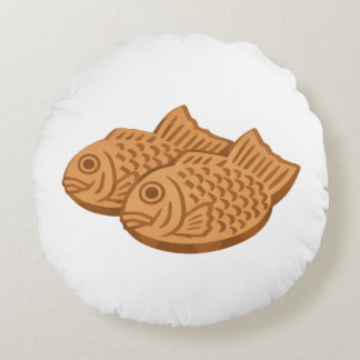 Coussins Ronds Quiet Icons – Japanese Taiyaki