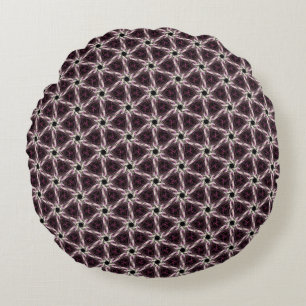 Coussins Ronds Quilt tessellé