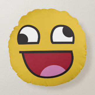 Coussins Ronds quoi que. emoji