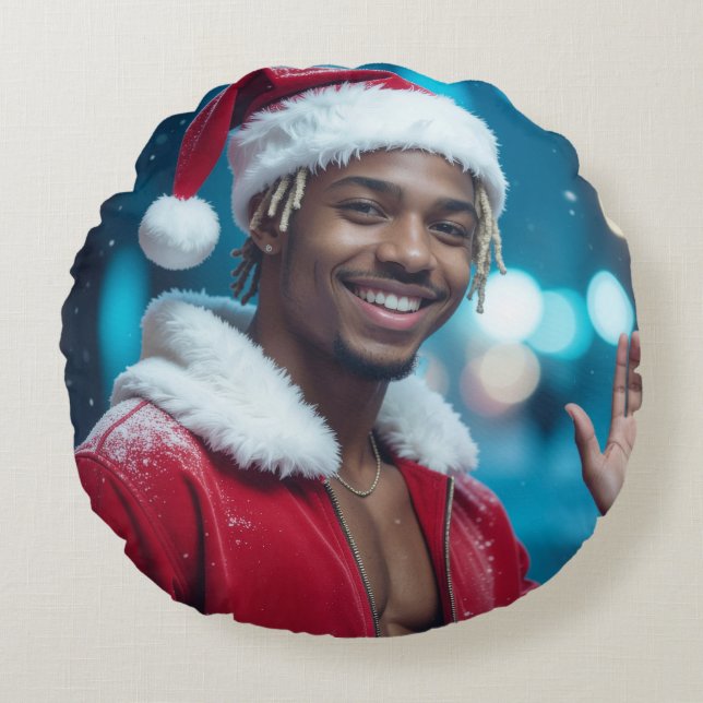 COUSSINS RONDS RAPPY X-MAS (Devant)