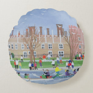 Coussins Ronds Régate de dragon au Hampton Court 1993