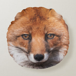 Coussins Ronds Renard rouge