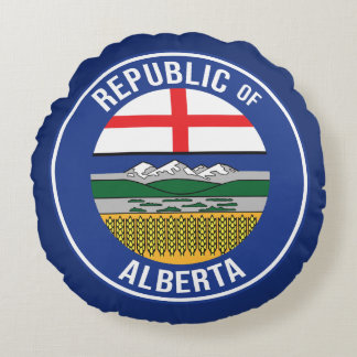 Coussins Ronds République de l'Alberta WEXIT