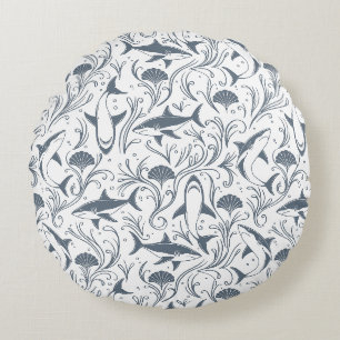 Coussins Ronds Requin Nouveau