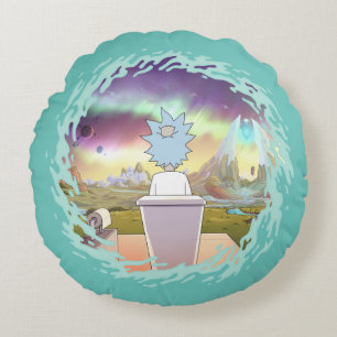 Coussins Ronds RICK ET MORTY™ Rick's Private Place