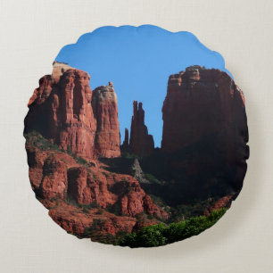 Coussins Ronds Rocher Cathedral à Sedona Arizona Monument