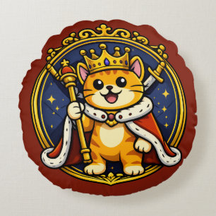 Coussins Ronds Roi George - Moustaches Royales