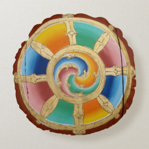 Coussins Ronds Rond Zen Kussen Levenswich