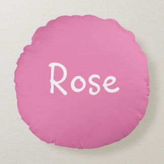 Coussins Ronds Rose