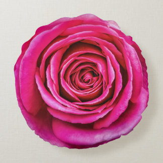 Coussins Ronds Rose de roses indien