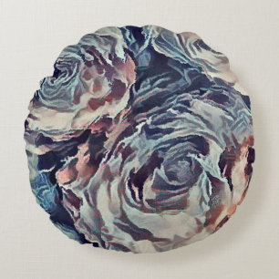 Coussins Ronds Roses vintages