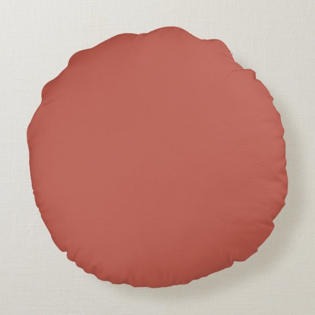 Coussins Ronds Rouge doux (Dos)