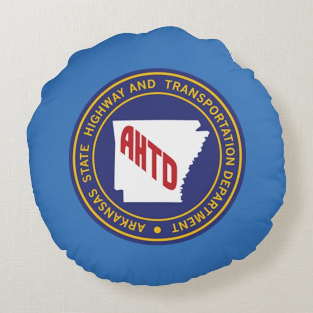 Coussins Ronds Route nationale de l'Arkansas et transport (Dos)