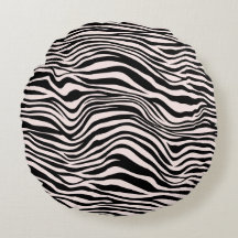 Sable noir et blanc Zebra Print