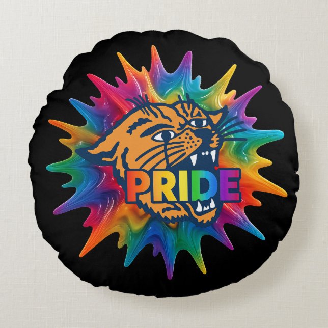 COUSSINS RONDS SAC DE DESSIN DE FIERTÉ RSD WILDCATS (Devant)